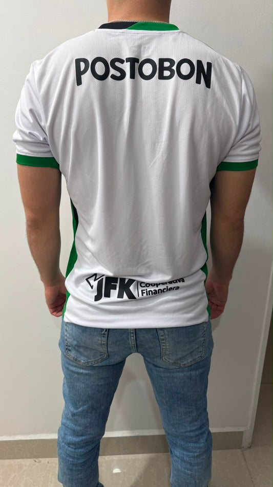Camiseta Atlético Nacional Visitante 🟢⚪️