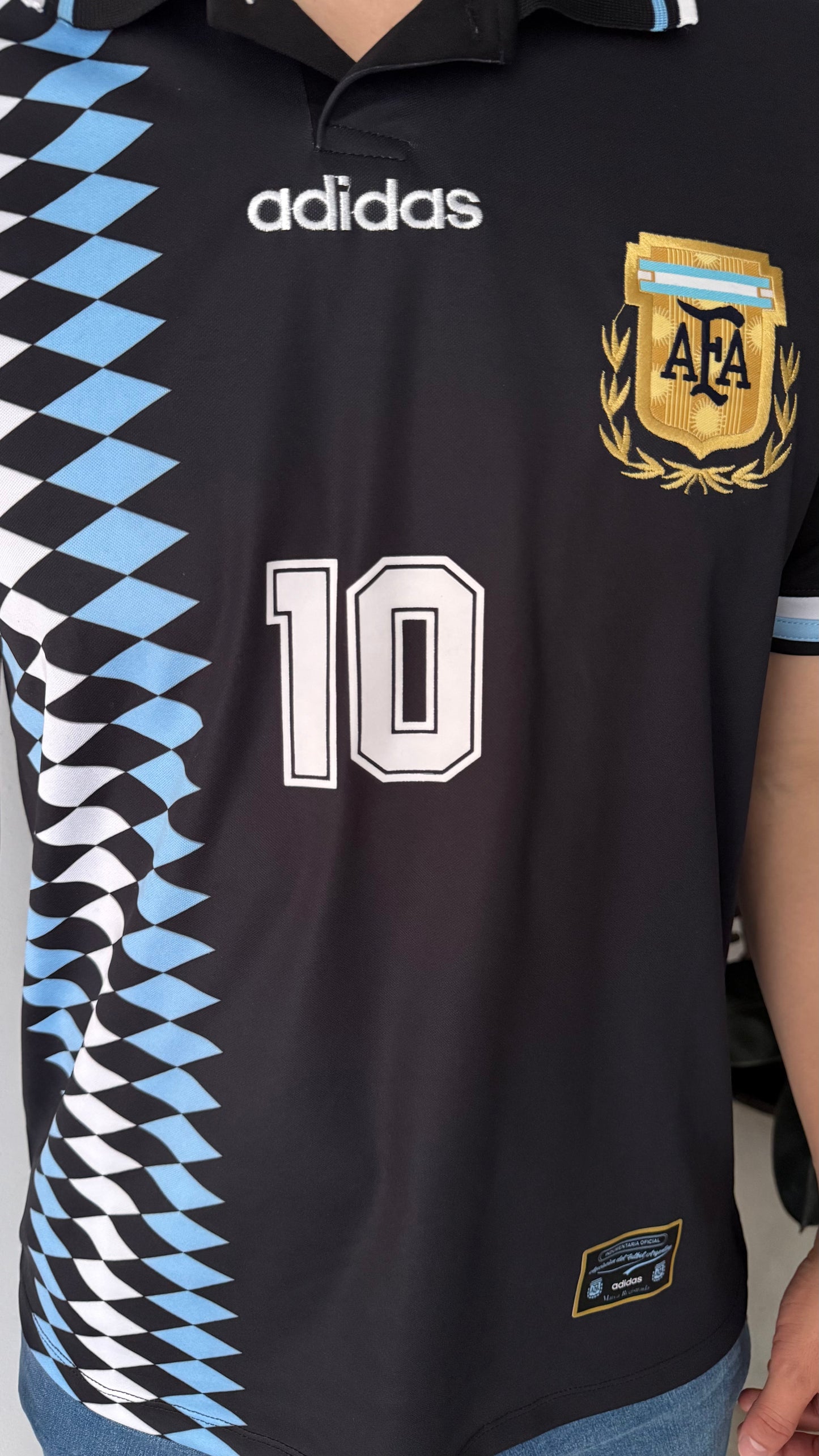 Camiseta Argentina Visitante - USA 94 🇦🇷