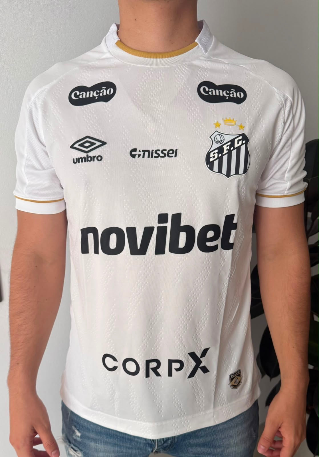 Camiseta Santos FC Local ⚪️⚫️