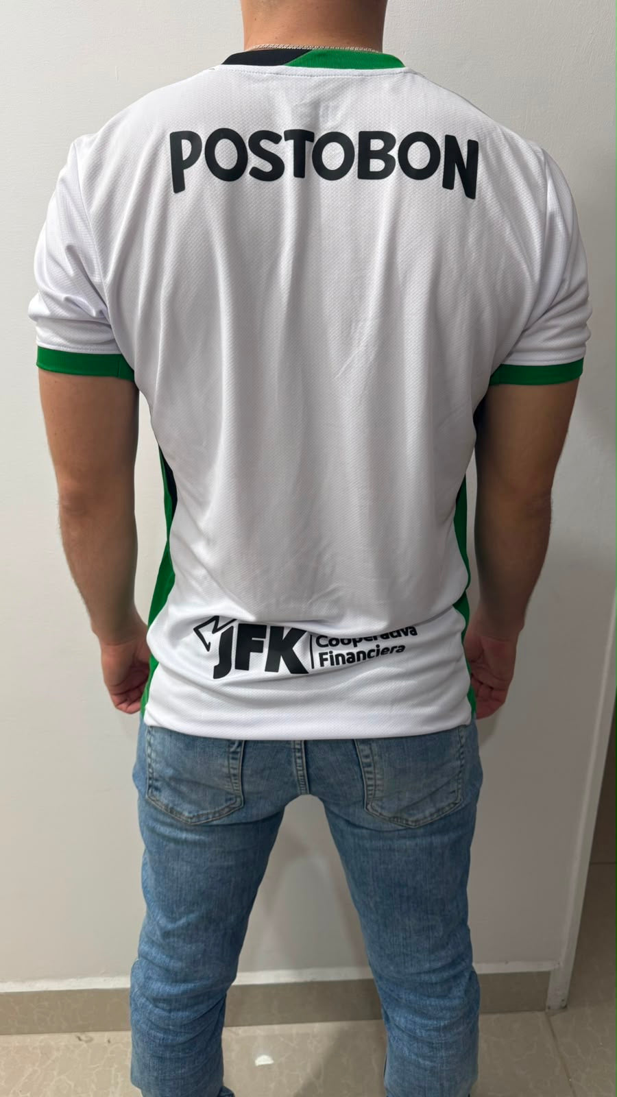 Camiseta Atlético Nacional Visitante 🟢⚪️
