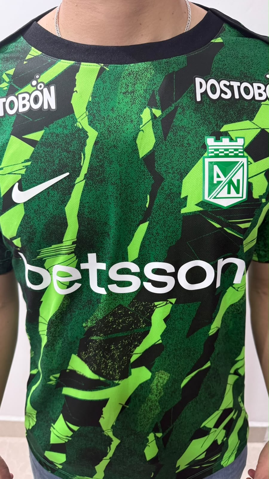 Camiseta Atlético Nacional Entrenamiento 🟢⚪️