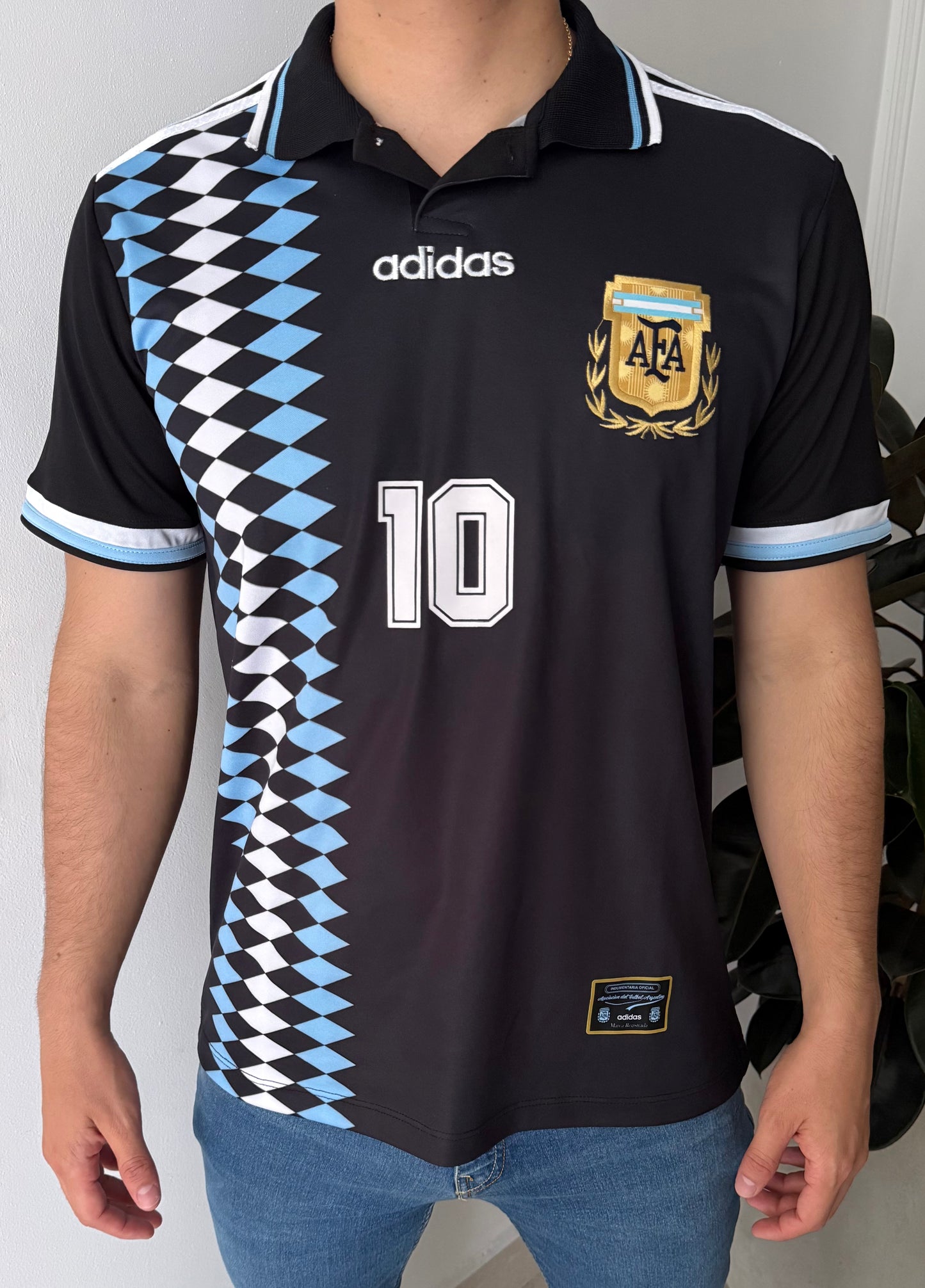 Camiseta Argentina Visitante - USA 94 🇦🇷