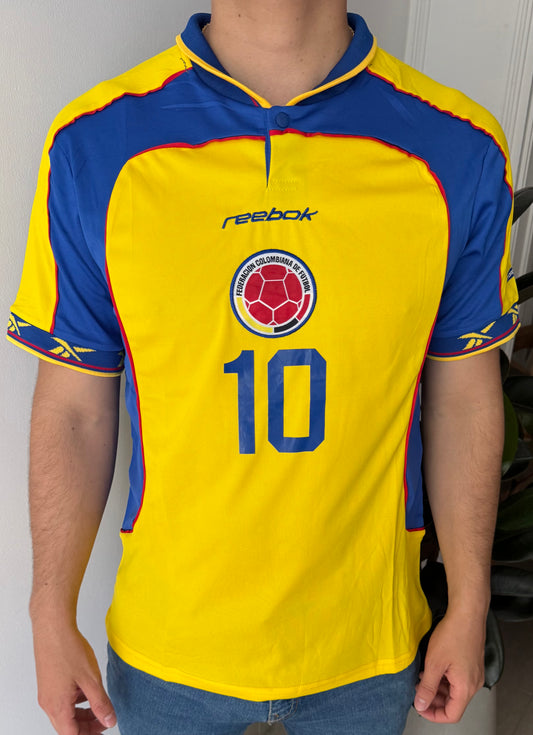 Camiseta Colombia Local - Francia 1998 🇨🇴